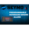 Programmable outboard engine temperature alarm