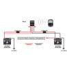 Relay activated with remote control